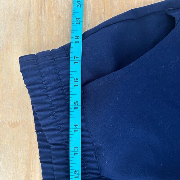 FIGS Zamora Jogger High Waisted Scrub Pants Womens XL Navy Zip Cargo Technical - Picture 10 of 12
